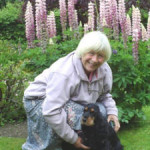 The lovely Debbie with her new mum!