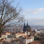Great view over the lovely city of Brno